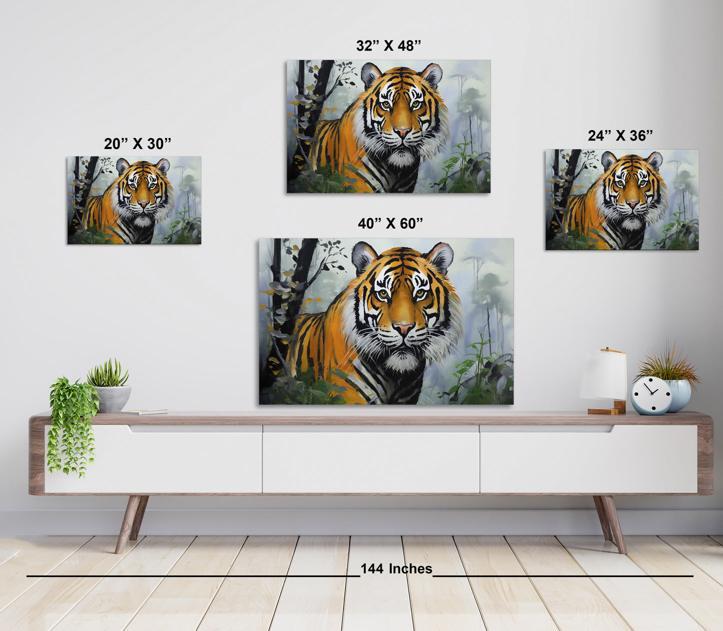 Tiger In The Wild