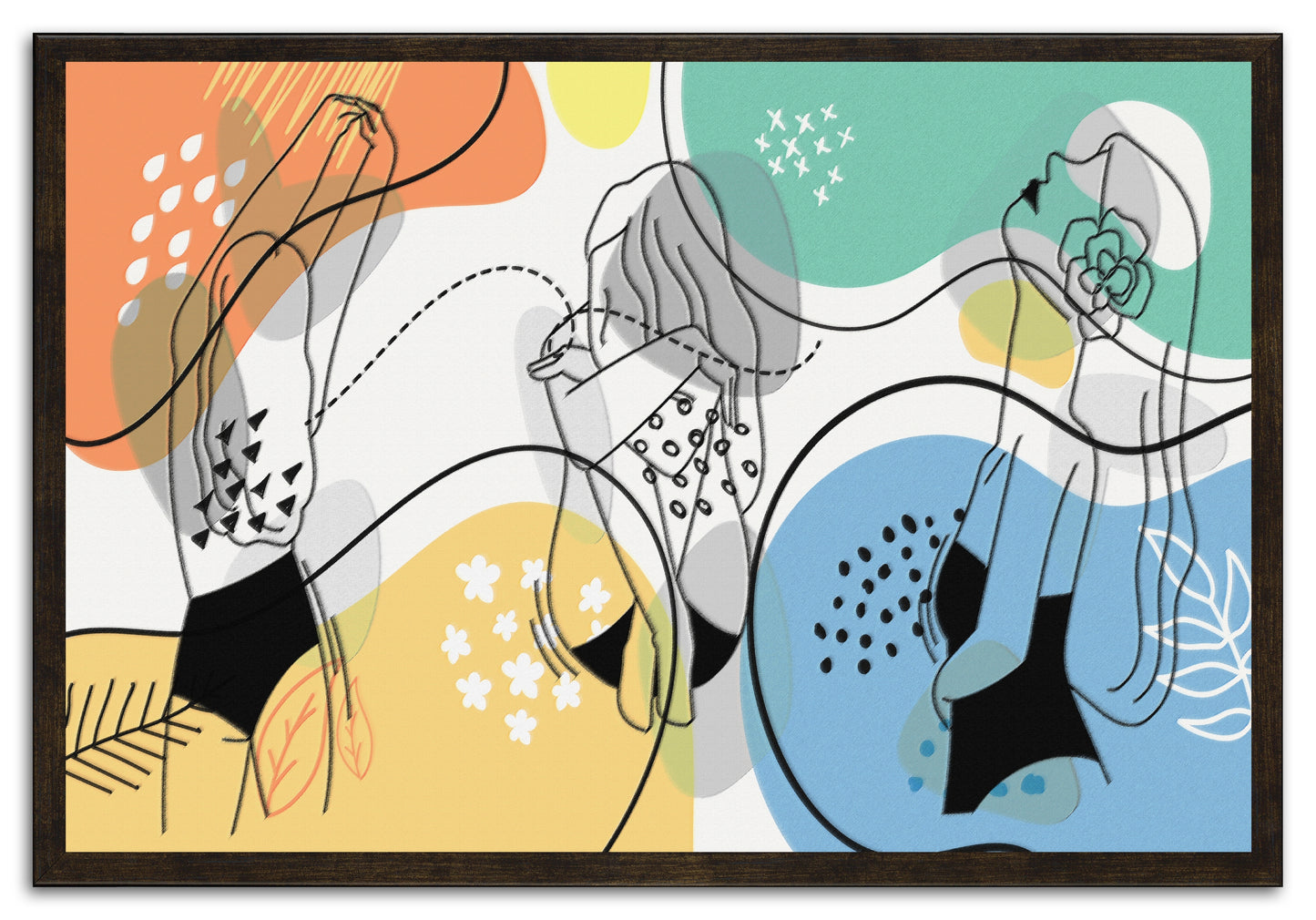 Boho Ladies 408 Painting Print