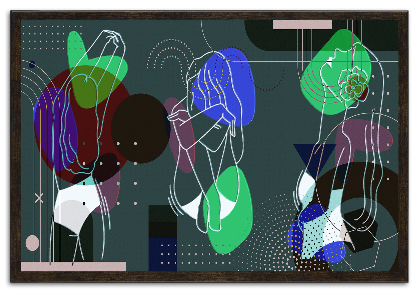 Boho Ladies 610 Painting Print
