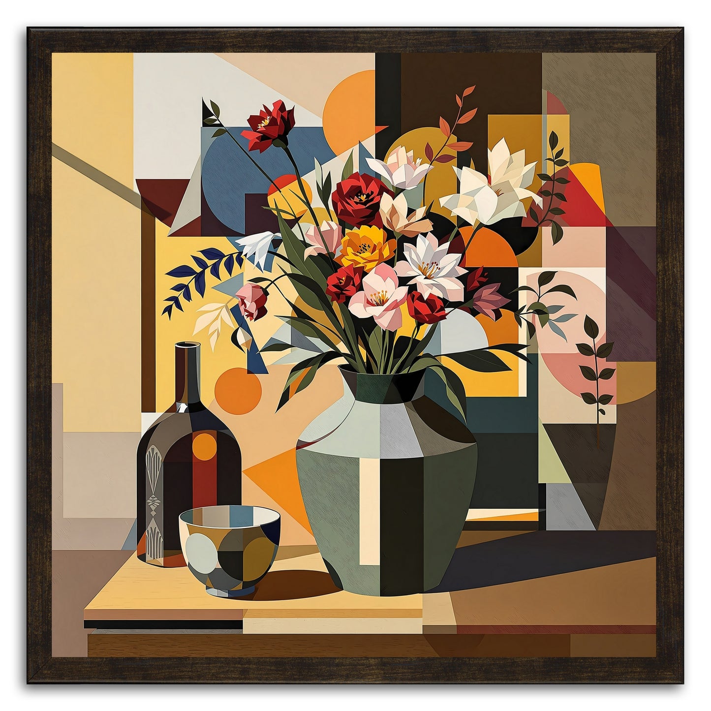 Colorful Mid Century Still Life I