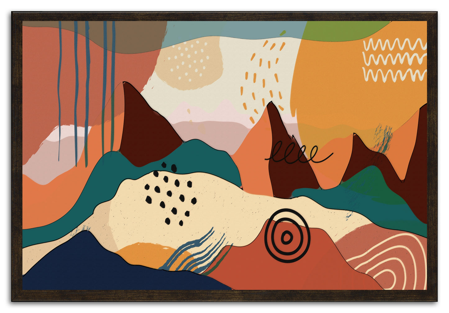 Our Land 210 Painting Print