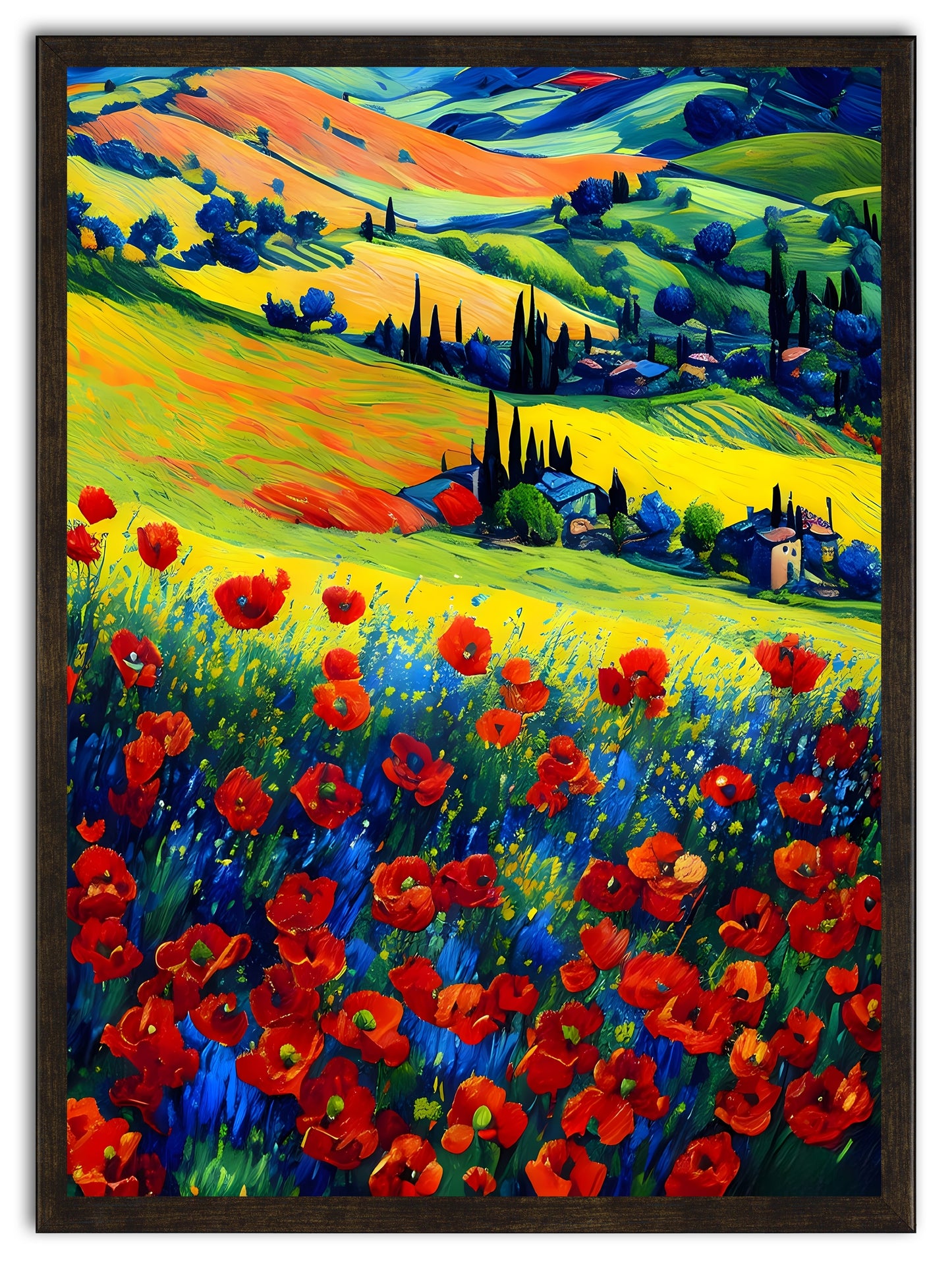 Tuscan Poppies