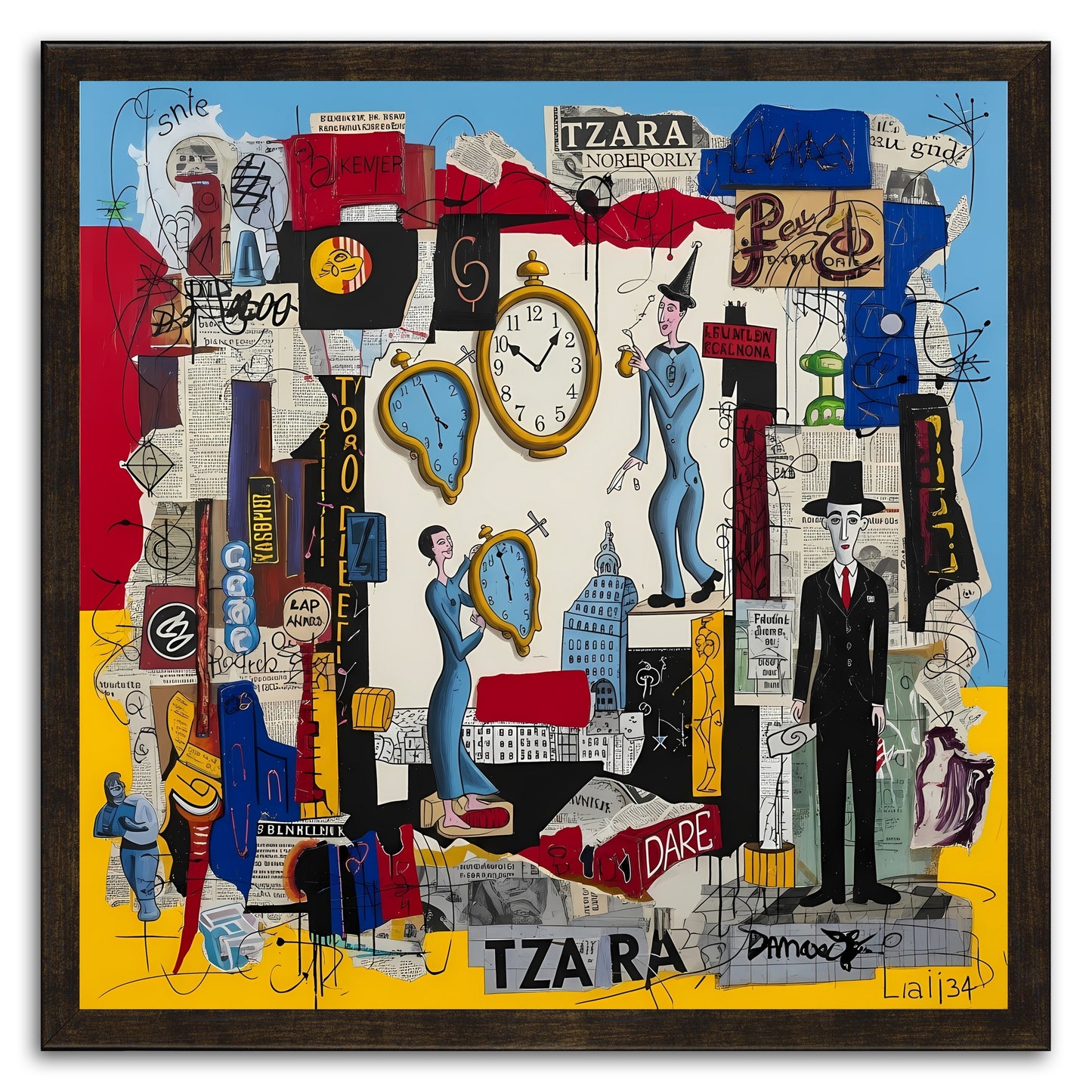 Tzara’S Clockwork Circus I