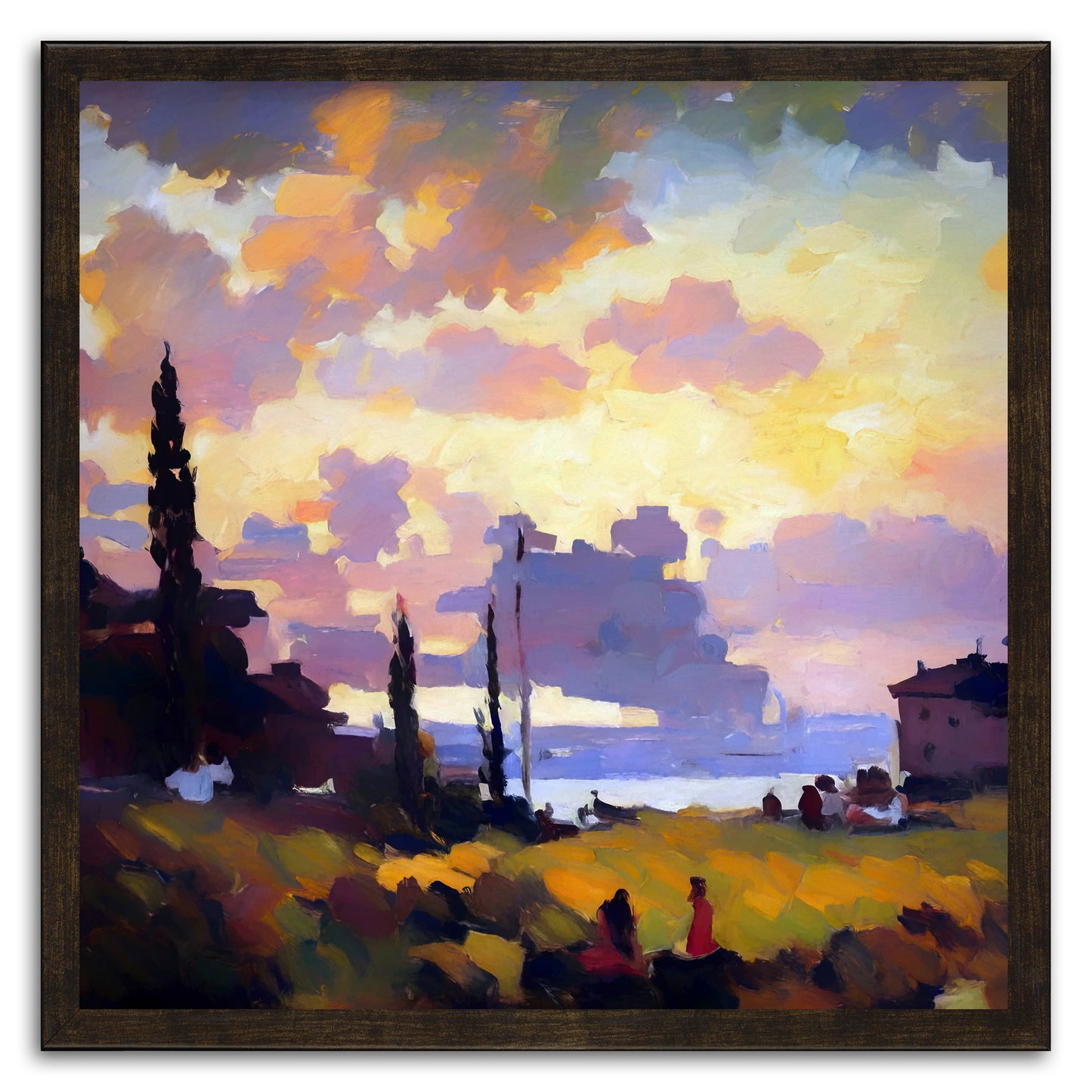 Watching The Sunset