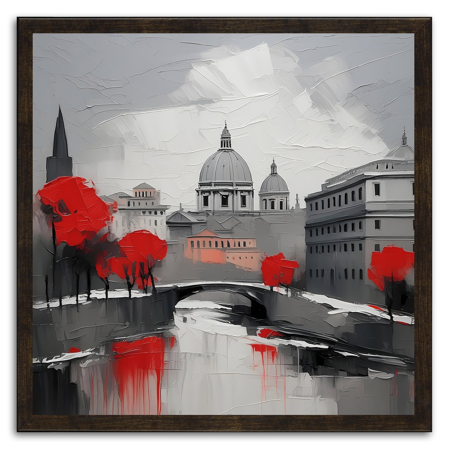 Whispers Of Red In Rome