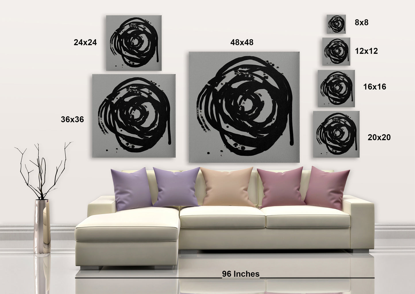 A Way out II - Wrapped Canvas Painting