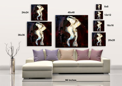 Beyond Beauty I - Wrapped Canvas Painting