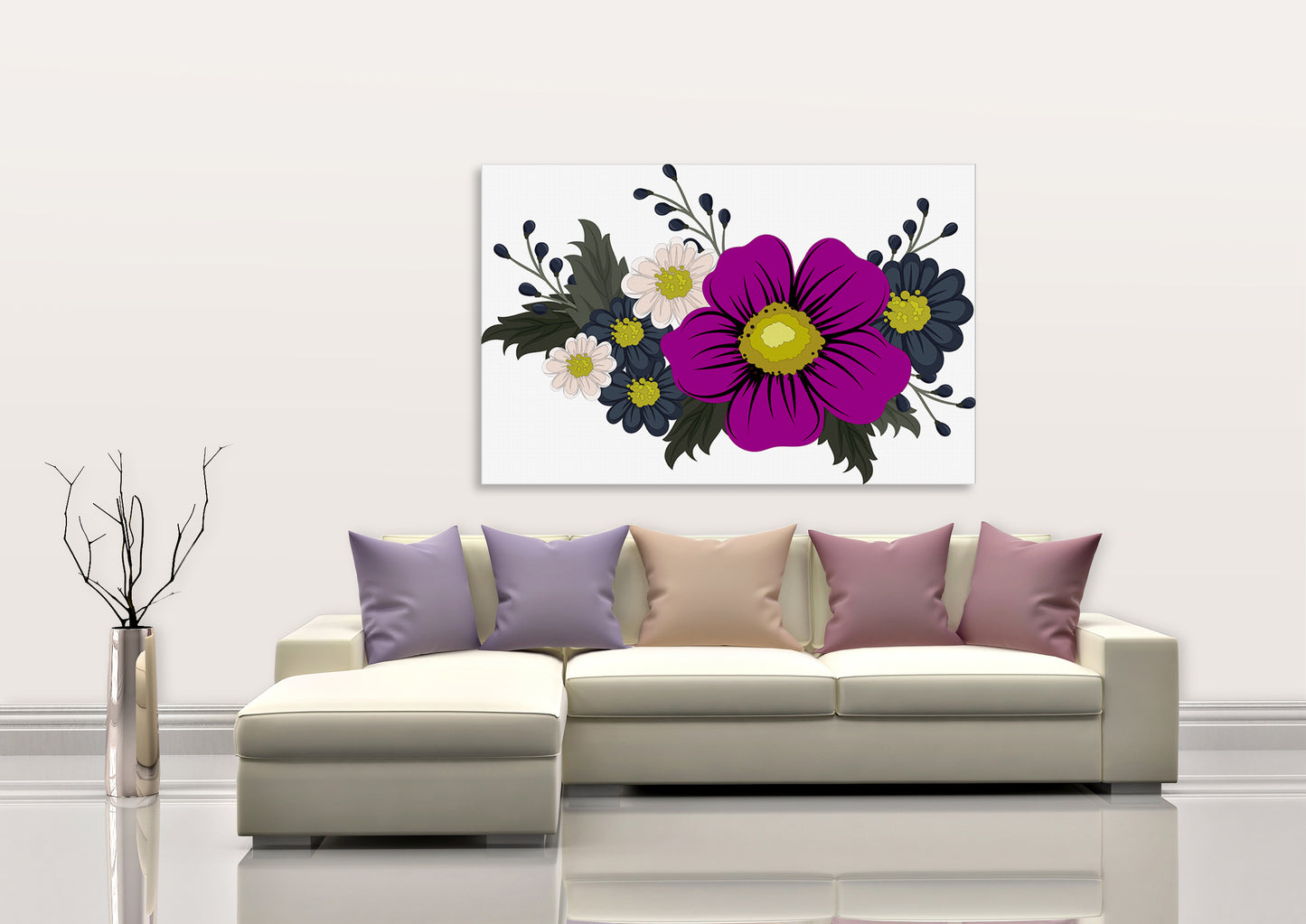 Boho Arrangement I Painting Print