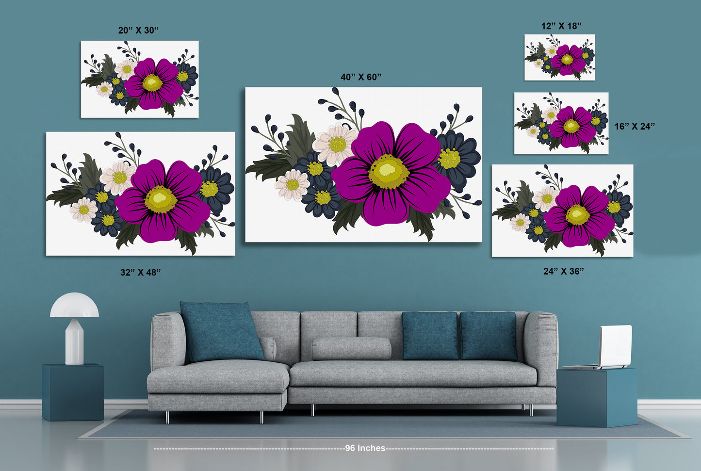 Boho Arrangement I Painting Print