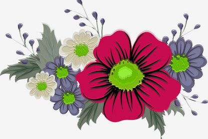Boho Arrangement II Painting Print
