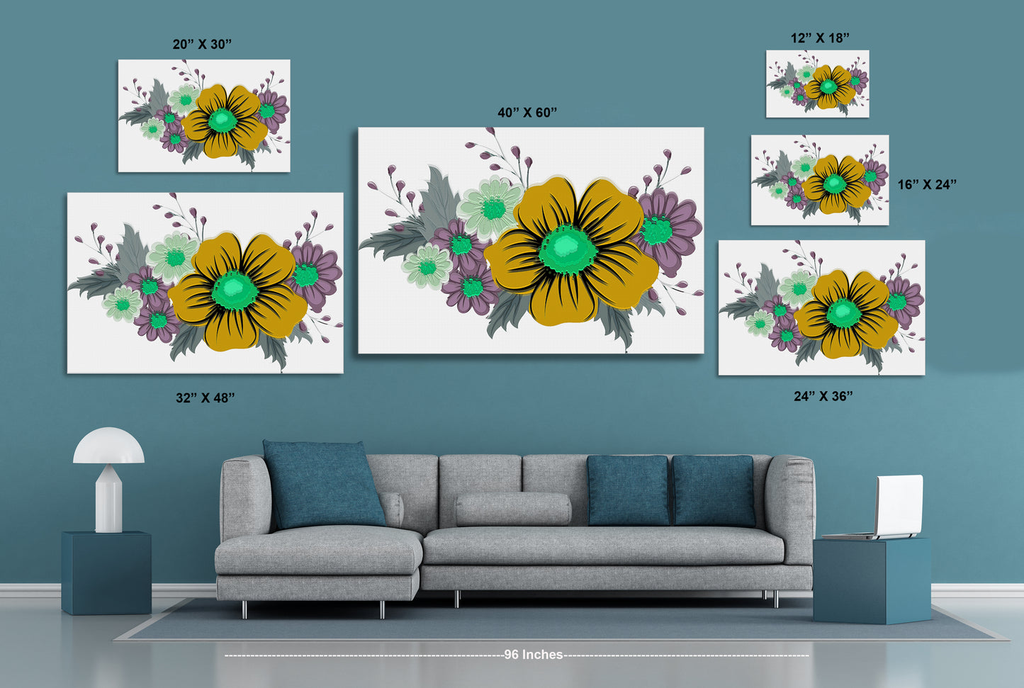 Boho Arrangement III Painting Print
