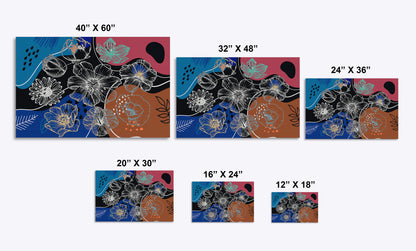 Boho Bloom I Painting Print
