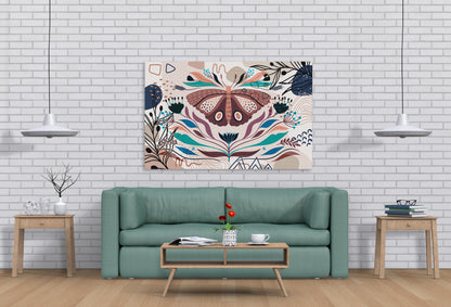 Boho Butterfly 156 Painting Print