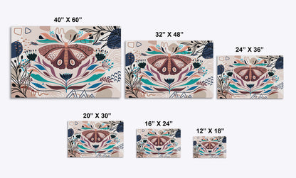Boho Butterfly 156 Painting Print