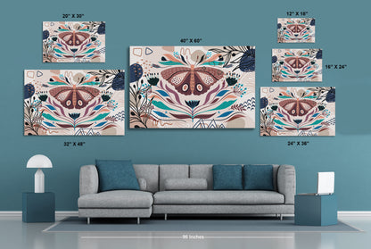 Boho Butterfly 156 Painting Print