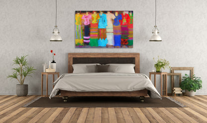 Boho Dresses 205 Painting Print