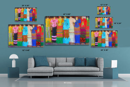 Boho Dresses 205 Painting Print