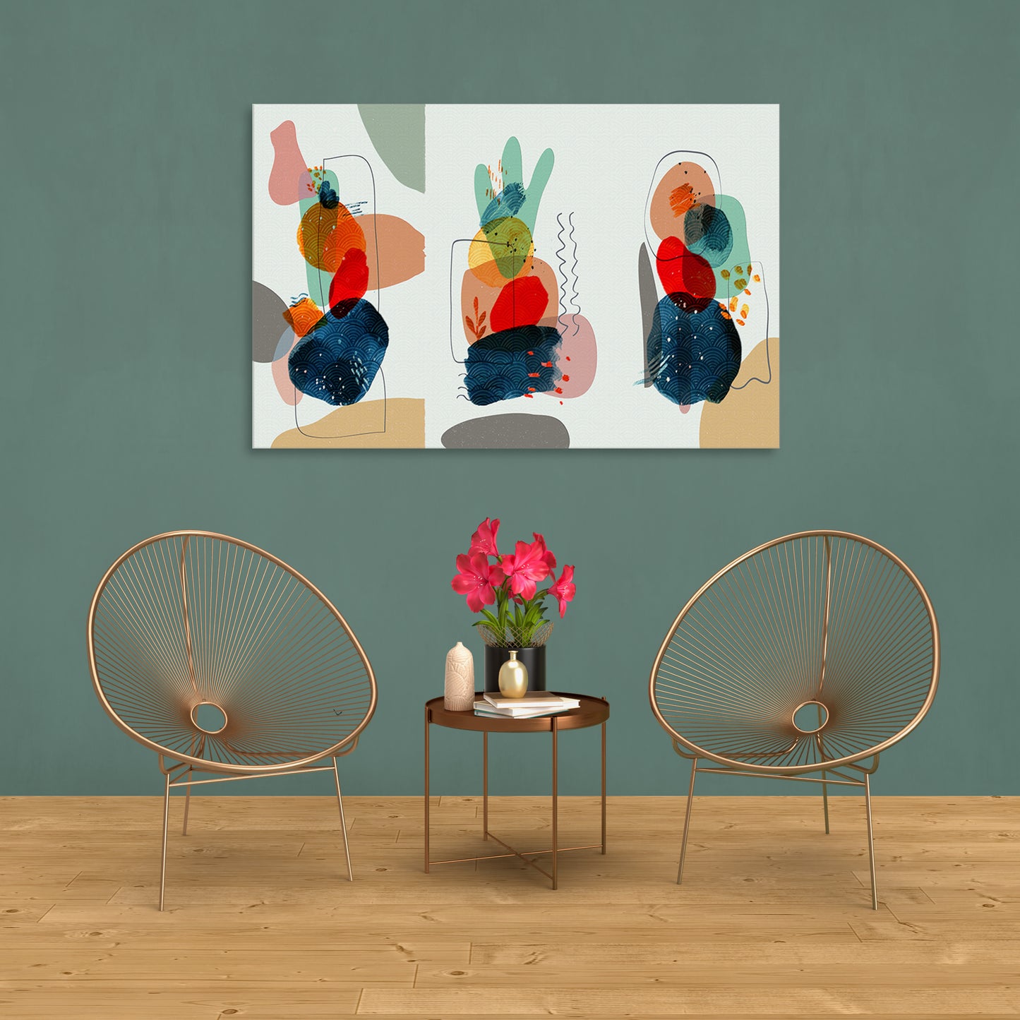 Boho Intercept 336 Painting Print