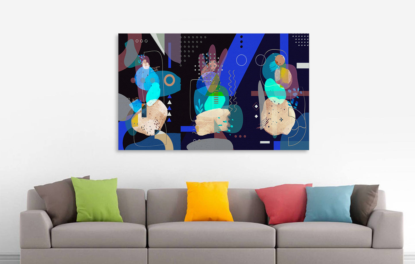 Boho Intercept 339 Painting Print