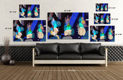 Boho Intercept 339 Painting Print