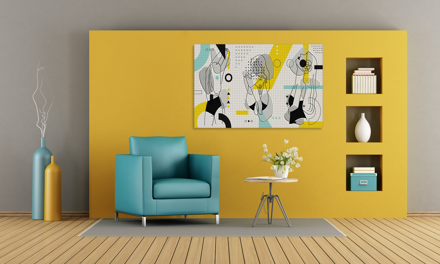 Boho Ladies 333 Painting Print