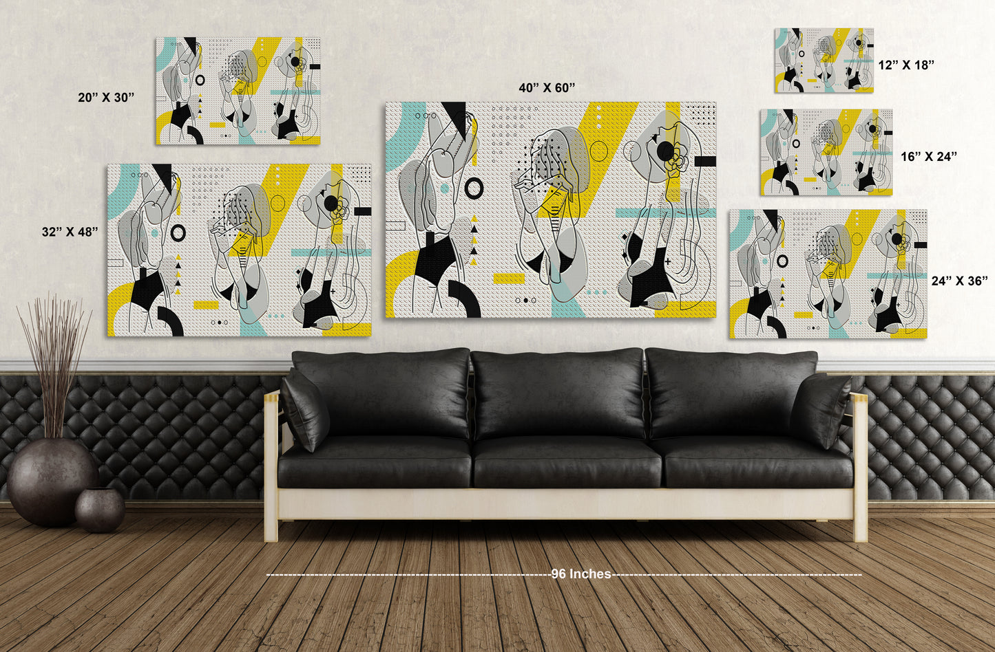 Boho Ladies 333 Painting Print