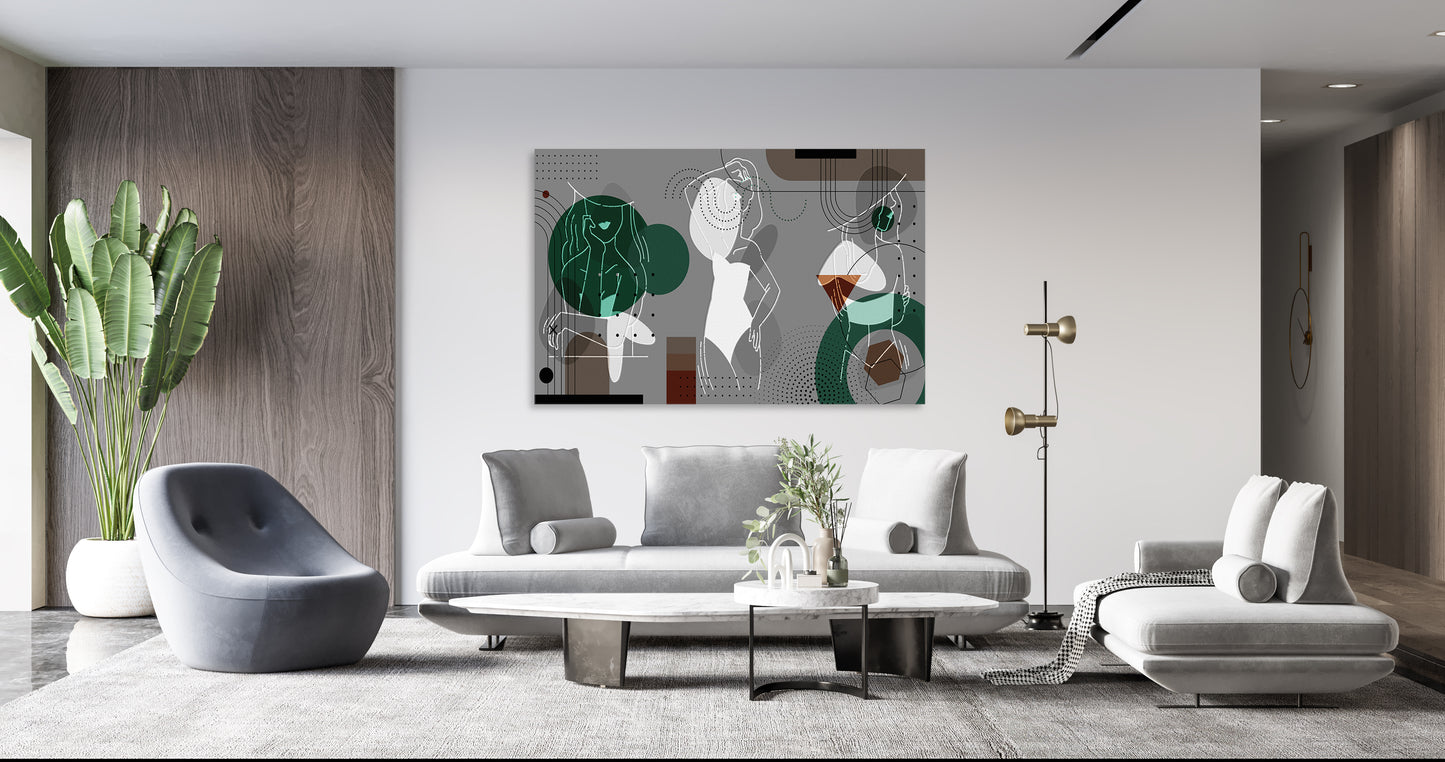 Boho Ladies 609 Painting Print
