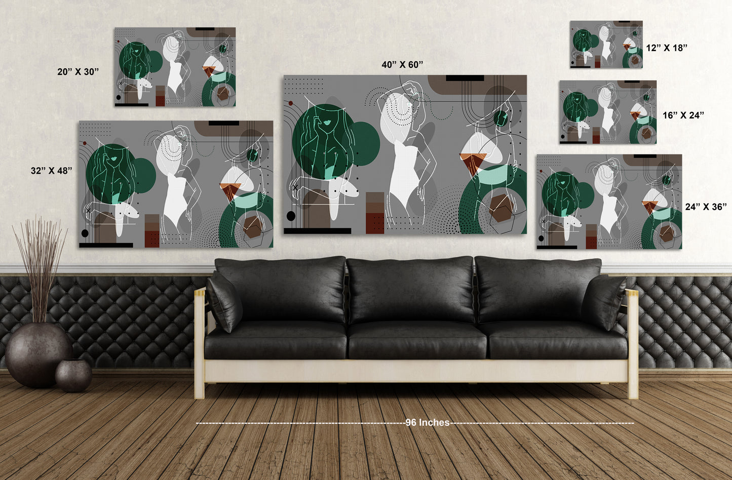 Boho Ladies 609 Painting Print