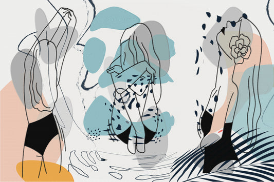 Boho Pose 402 Painting Print