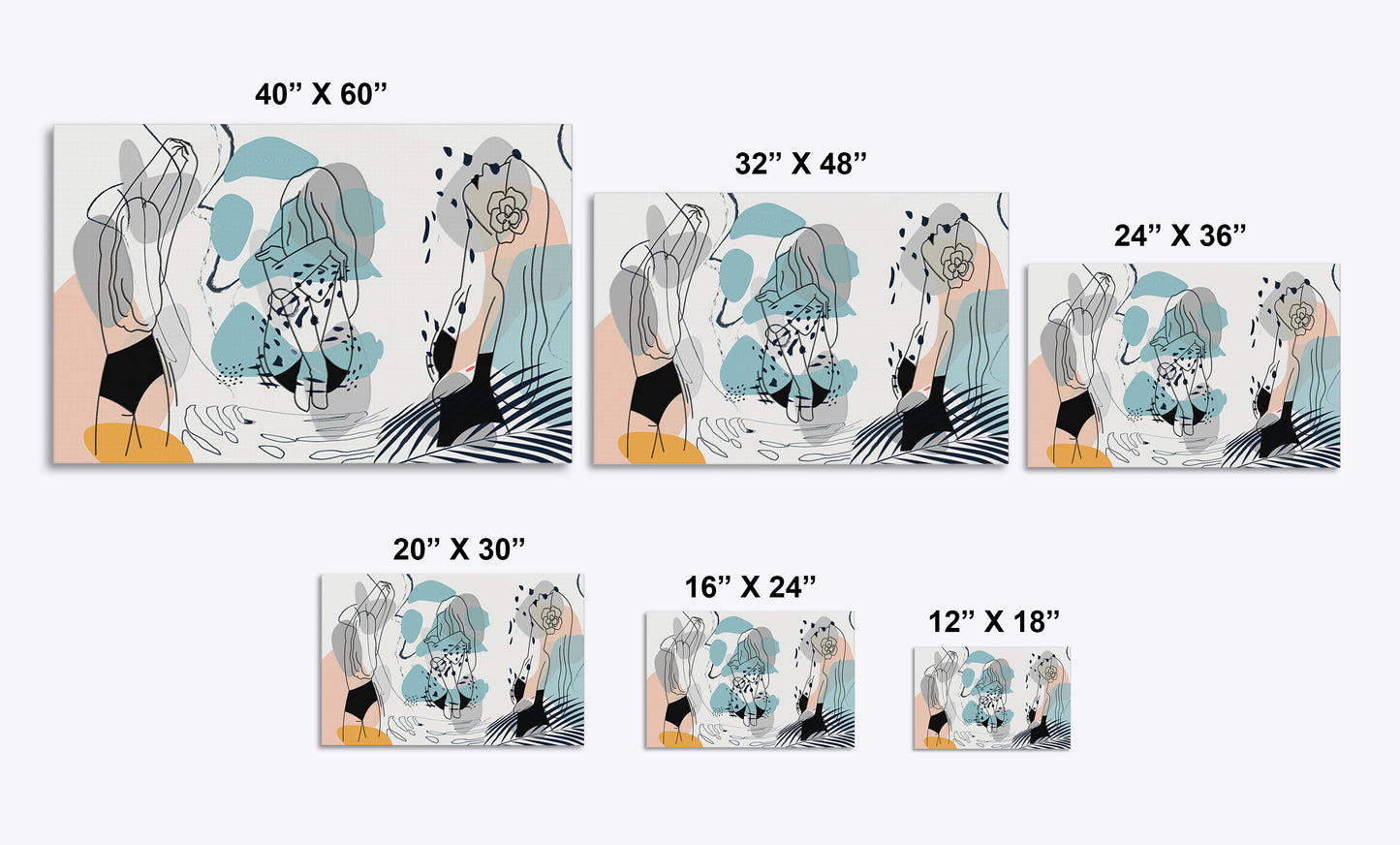 Boho Pose 402 Painting Print