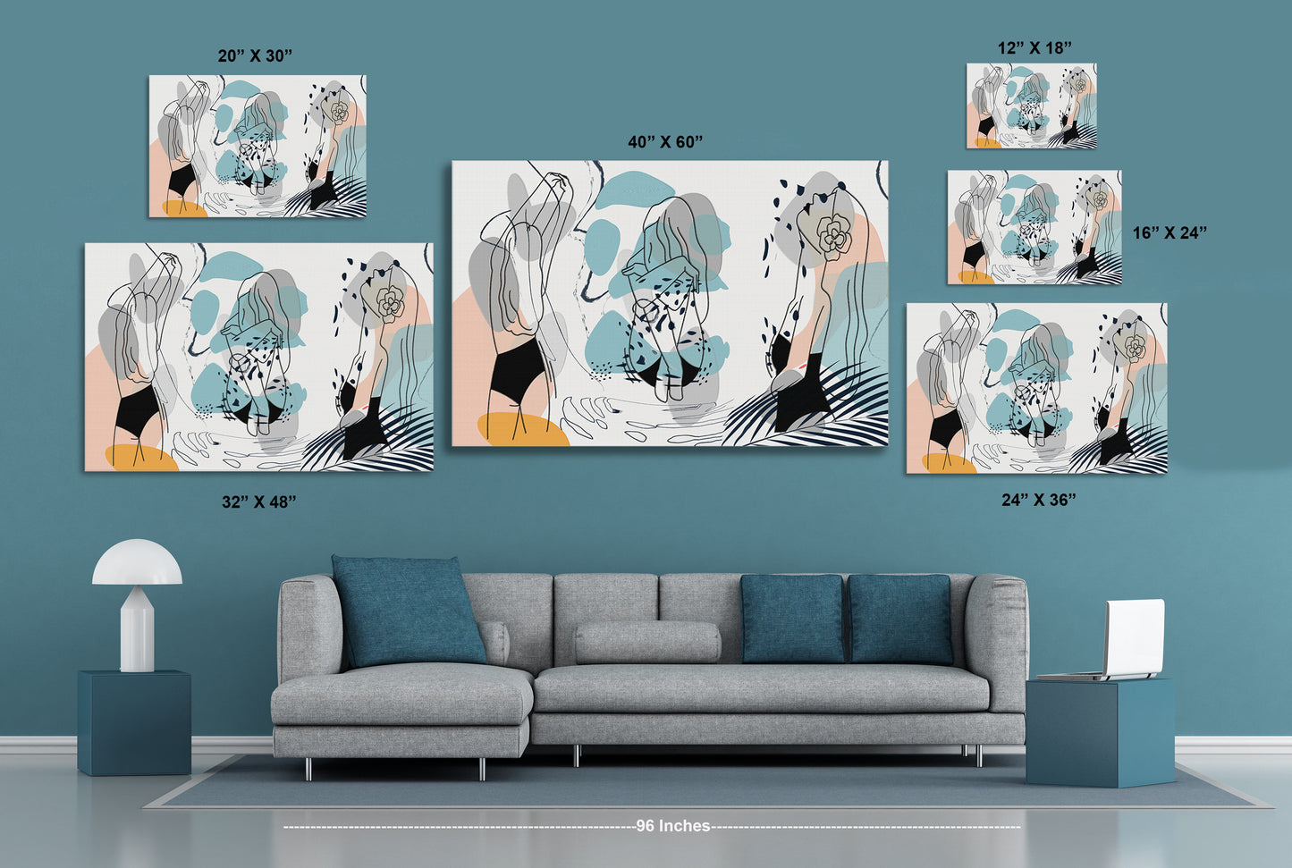 Boho Pose 402 Painting Print