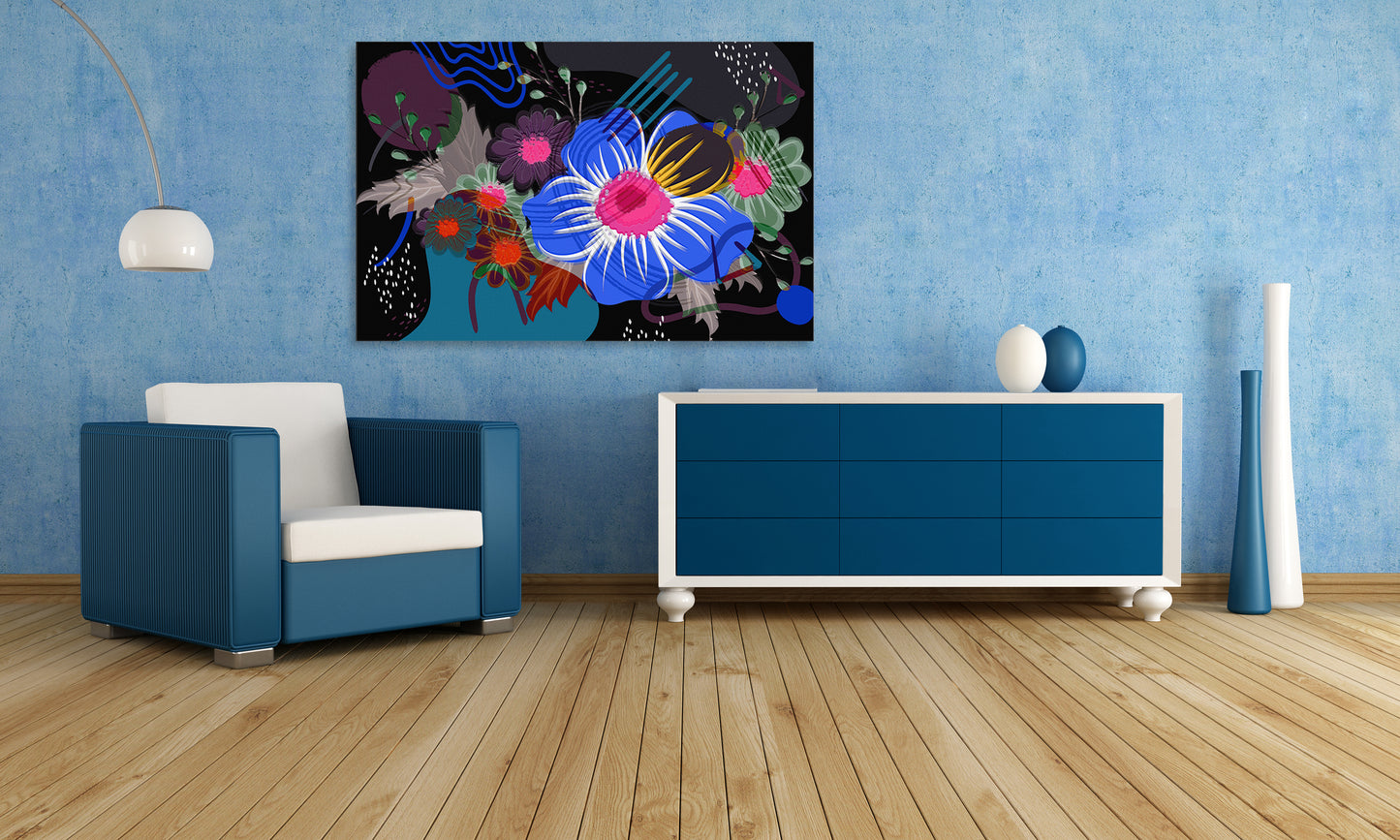 Flower Power 510 Painting Print