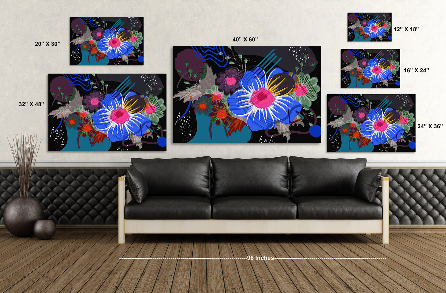 Flower Power 510 Painting Print