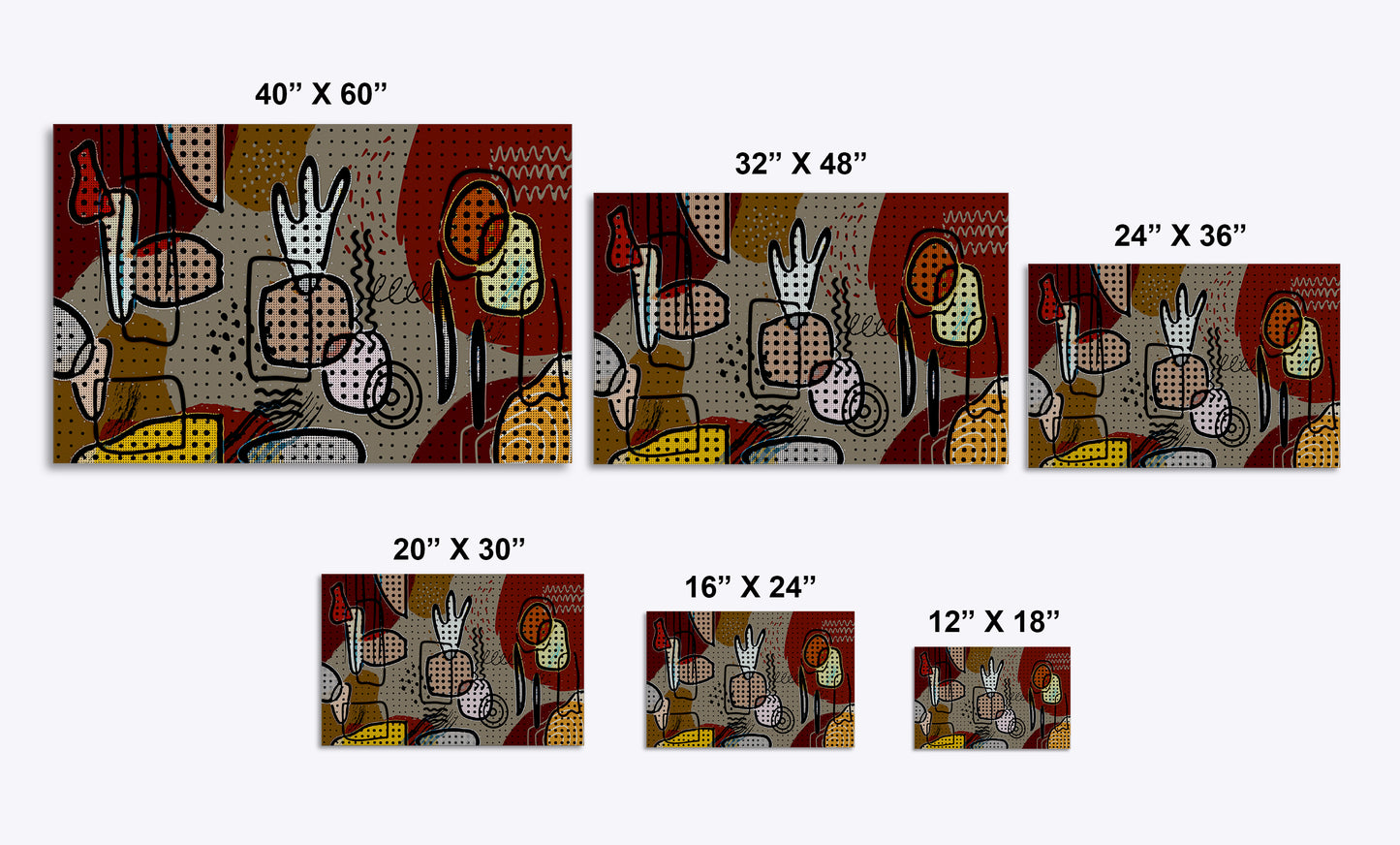 Land Of Confusion 209 Painting Print