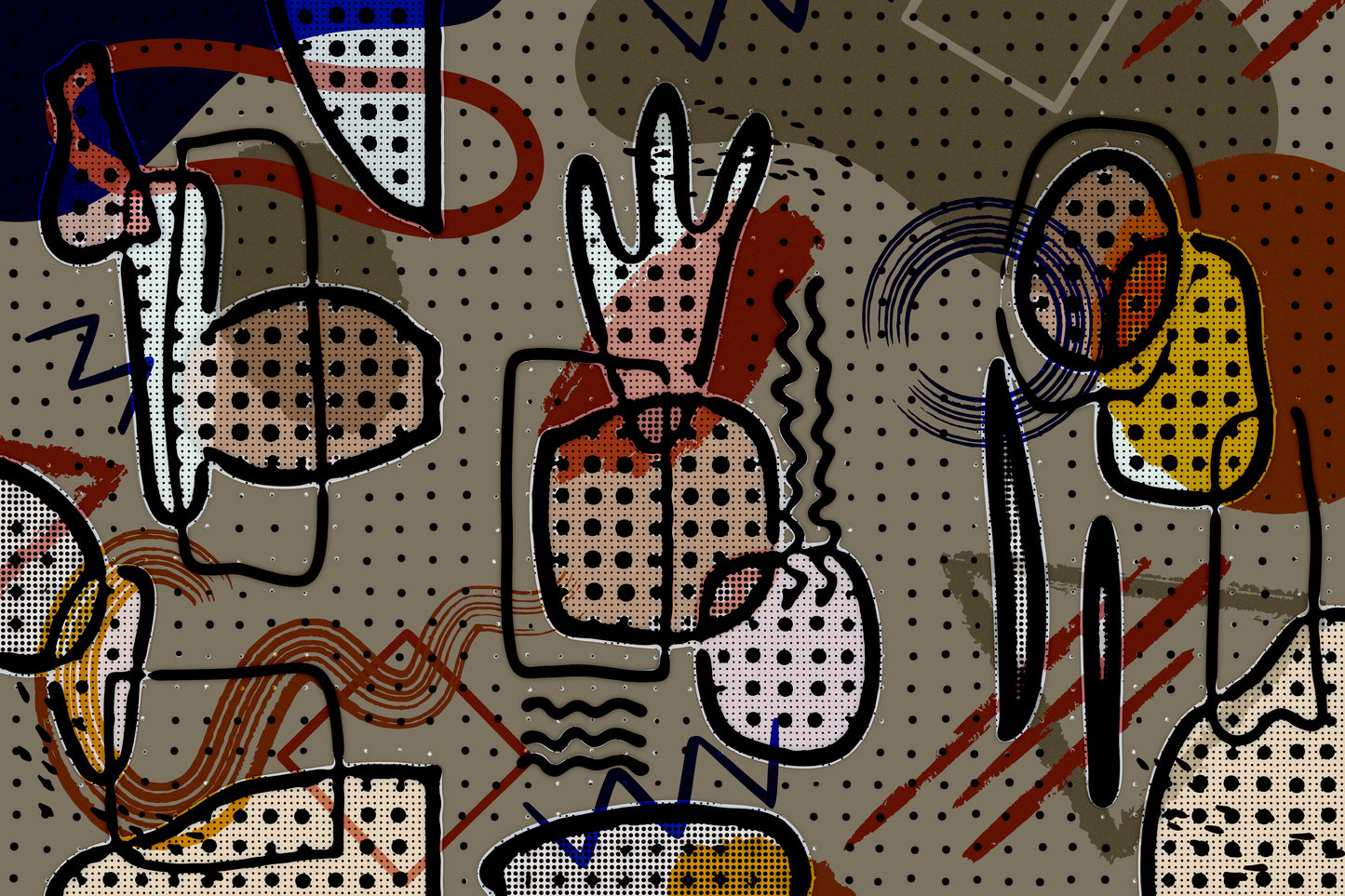 Land Of Confusion 210 Painting Print