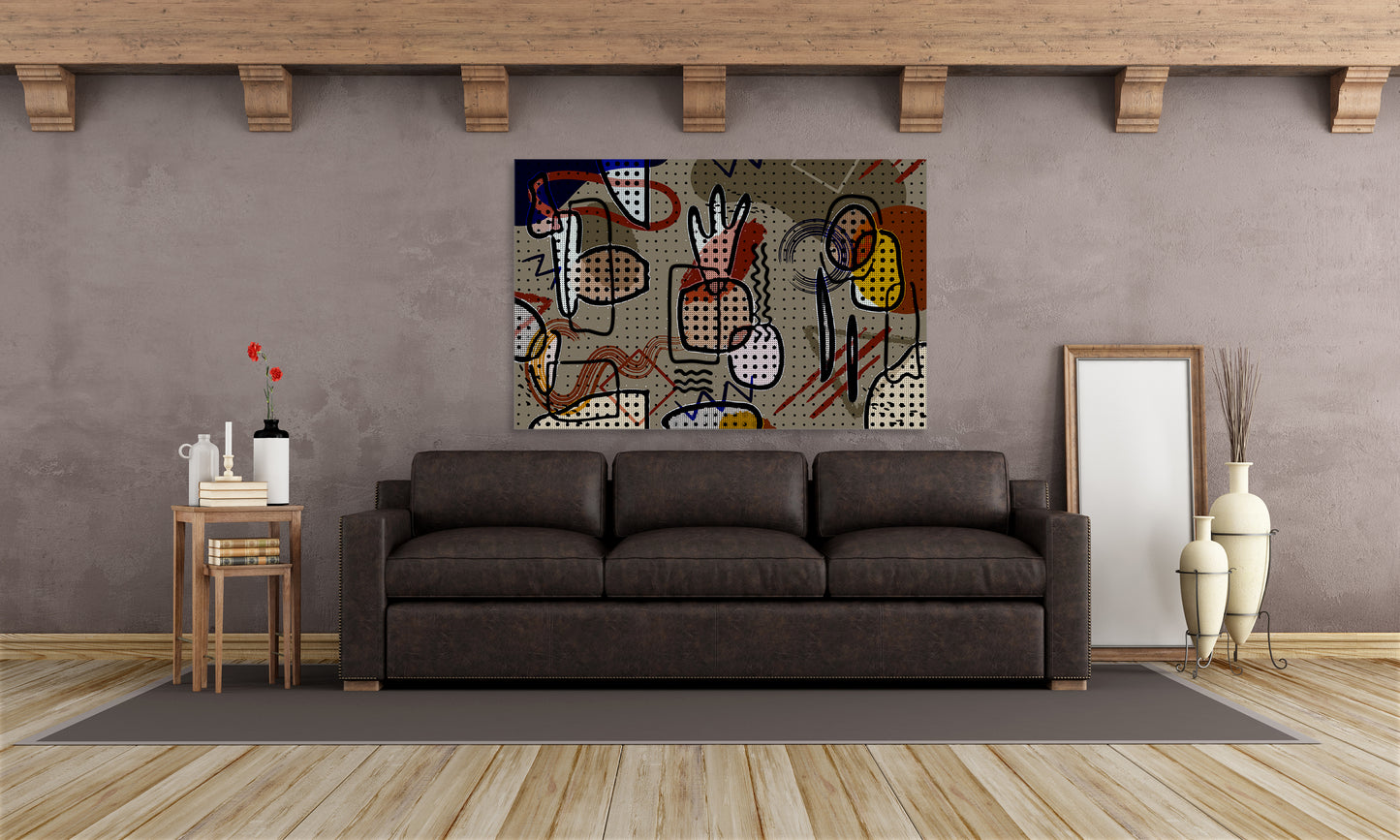 Land Of Confusion 210 Painting Print