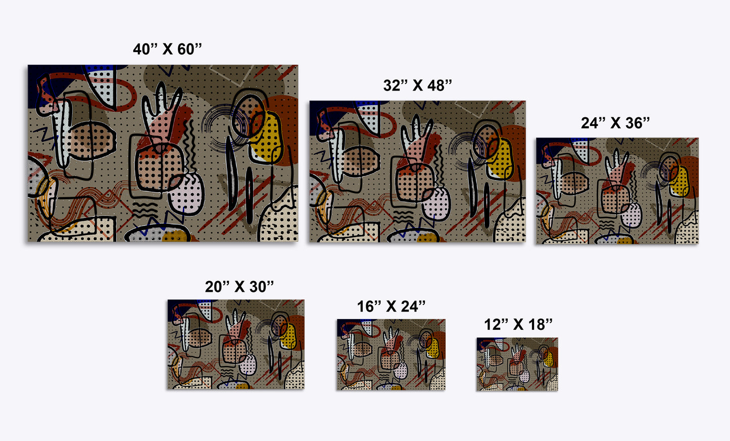 Land Of Confusion 210 Painting Print