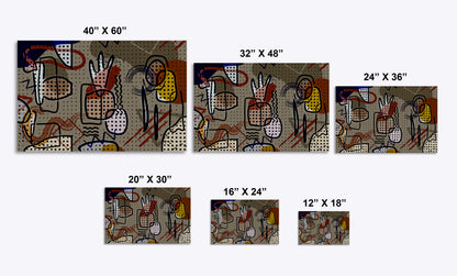 Land Of Confusion 210 Painting Print