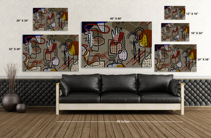 Land Of Confusion 210 Painting Print