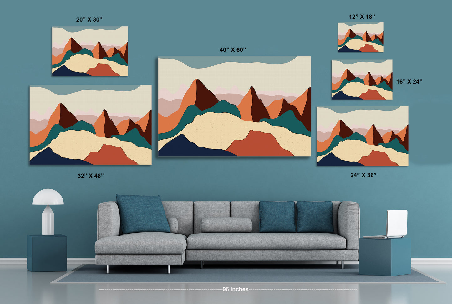 Our Land 206 Painting Print