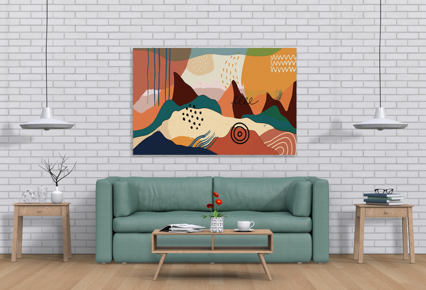 Our Land 210 Painting Print