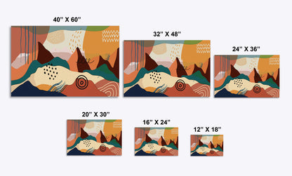 Our Land 210 Painting Print