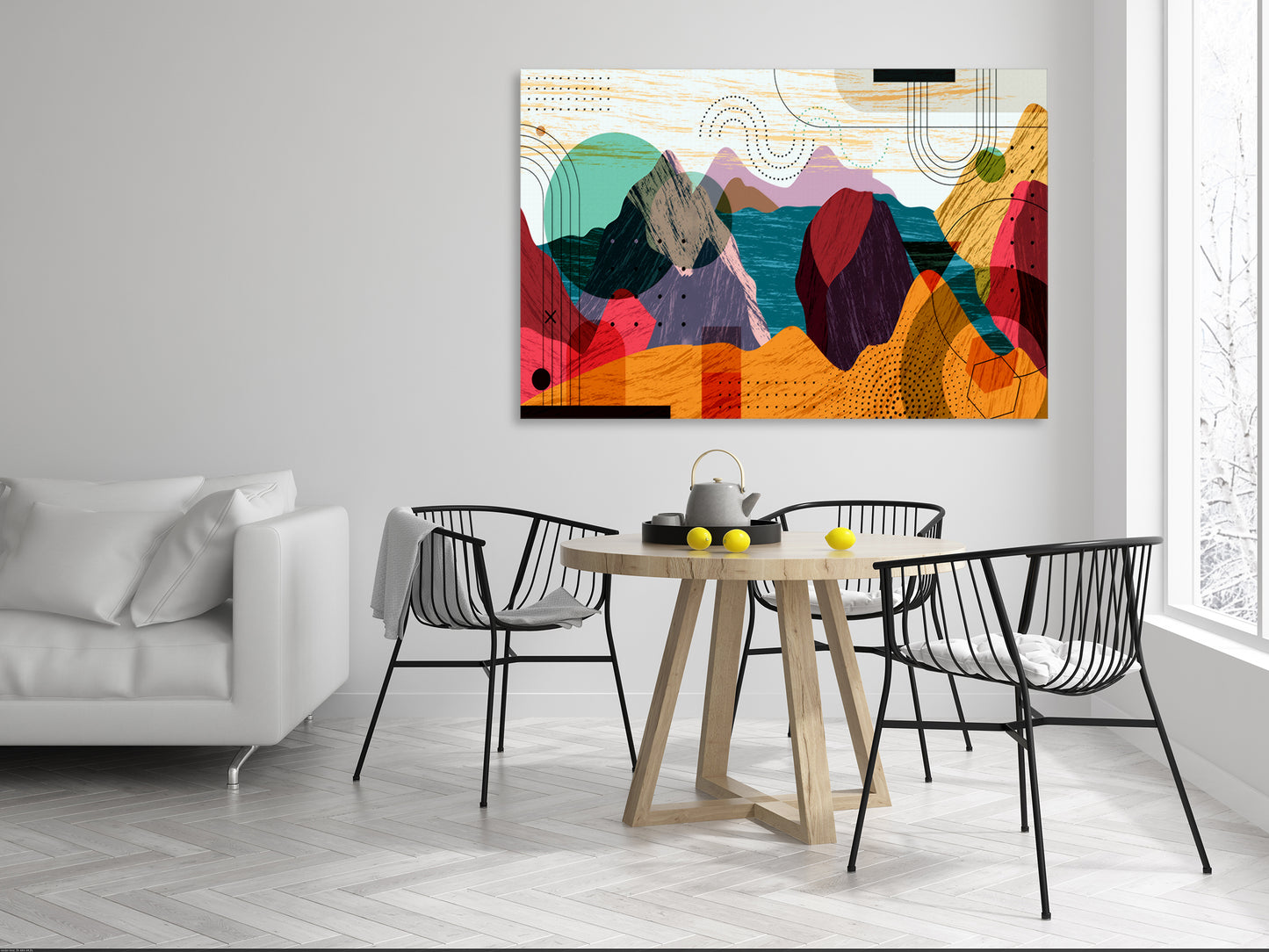 Our Land 655 Painting Print