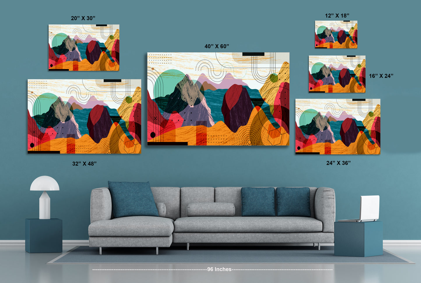 Our Land 655 Painting Print