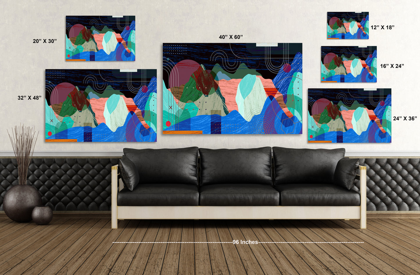 Our Land 656 Painting Print