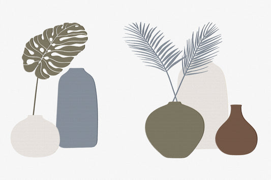 Potted Plants 695 Painting Print