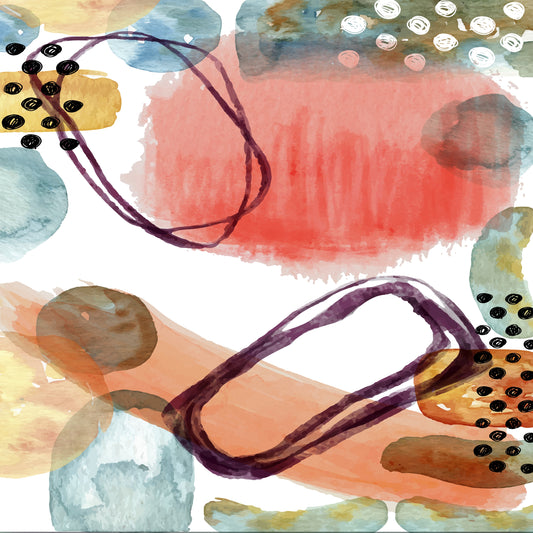 Abstract Shapes 4514 Painting Print