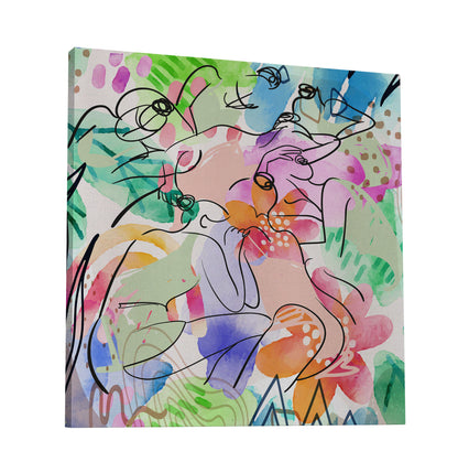Boho Ballet I Painting Print