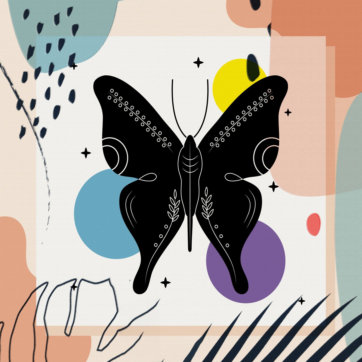 Boho Butterfly I