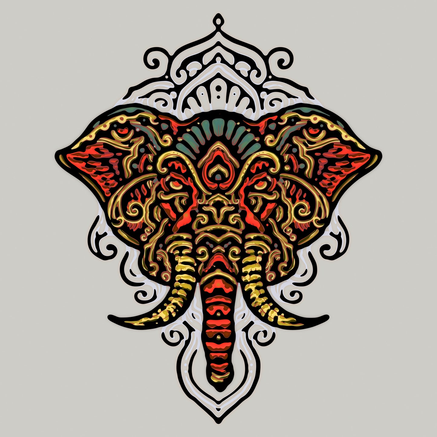 Boho Elephant 161
